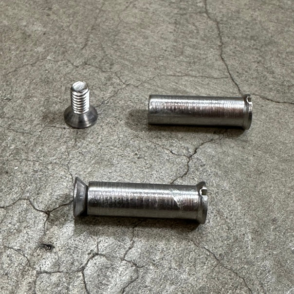 The Murrays Rudder Cam Sister Screws: Hobie 14, Hobie 16 are a pair of sister screws for Hobie 14 and 16 rudder cams. These pins are much easier to install and remove than the stock pin and they are reusable! Sold in pairs
Hobie Cat Part# 10470000
Hobie Part# 5201