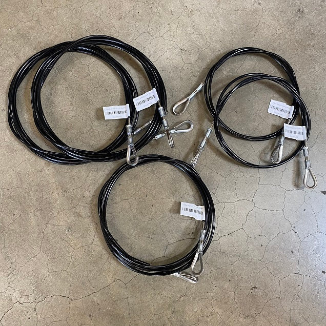 Hobie Wave rigging kit, 2 shrouds, 2 bridles and a forestay