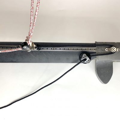 H16 Kissme Jib Sheet & Traveler Upgrade DELUXE
Murrays Part# 001-3151
This is the best way to upgrade your vintage H16 jib sheeting system. This kit includes upgraded traveler cars with carbo blocks for smooth function, and Ronstan cam cleats to facilitate smooth and accurate jib traveler position control.
Kit Includes:
Traveler Cars with Pulleys
Corner Casting Cheek Blocks
360 Swiveling Jib Sheet Cleat
Traveler Car Control Cam Cleat
Traveler Car Control line
Auto Center Bungee