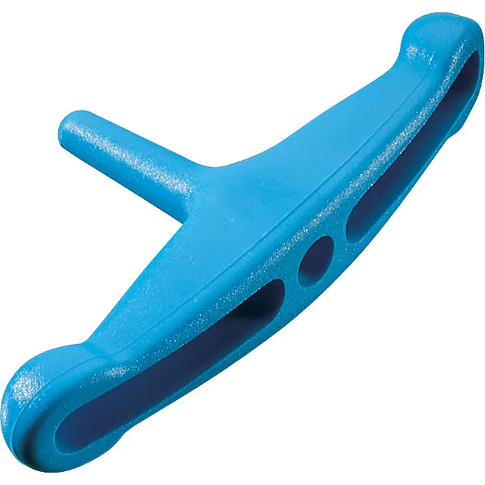 Add color and comfort with Ronstan's molded, UV-stabilized nylon trapeze handle. Skipper and crew's trapeze can be color-coded for easy identification.
Use this page to order #21-0171B Blue and #21-0171R Red.
Ronstan Part# PNP171BLU or PNP171RED