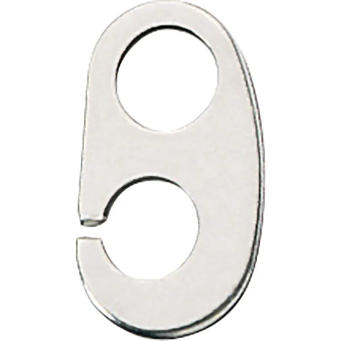 Ronstan 24mm Sister Clip
Murrays Part# 21-0536
Stainless steel mini sister clip is a quick connector with no moving parts.
Sister clip, 7mm (9/32") eye clearance. Effective means of quickly attaching and detaching ropes