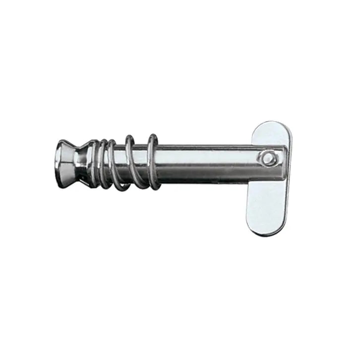 Ronstan Toggle Pin 15.9mm Long 6.4mm Diameter
Murrays Part# 21-1155
Replaces 1/4" diameter clevis pin of same grip length. Also available with a lanyard 21-1155L