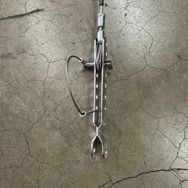 RONSTAN TOGGLE PIN WITH LANYARD 1/4 X 5/8"