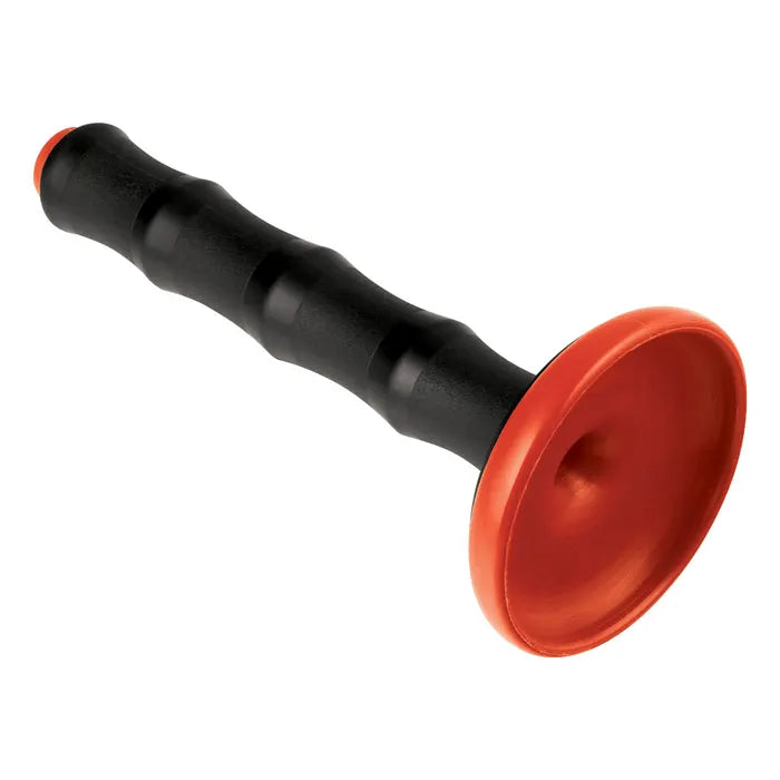 Ronstan Red Trapeze Handles -Rope Style
Murrays Part# 21-5122R
Ronstan's new rope-style trapeze handle has an ergonomic, soft-molded vertical grip with large base disc. It was originally developed for use with Dyneema® trap lines, but is just as suitable for wire (it accepts a copper ferrule swaged on a 2.5mm wire in the recess under the disc) and has a hole diameter of 7mm (18/64"). The vertical handles are suitable for use on trapeze dinghies, skiffs and off-the-beach catamarans.