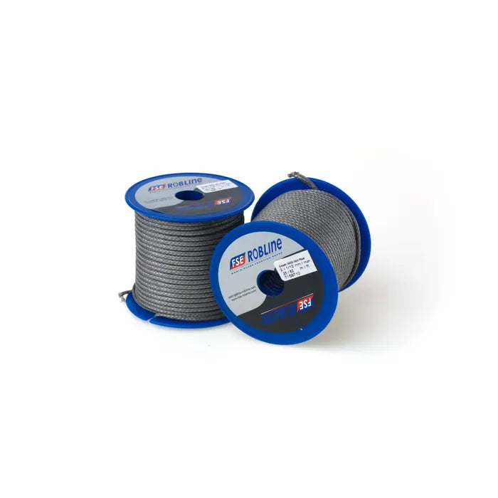 SK78 Mini Spool 3mm Dyneema Lashing Line
The SK78 Mini Spool 3mm- Robline Dyneema good for any small boat kit…. for tying. lashing, lanyards, pigtails etc. Easily spliced with a small Selma Fid or a D Splicing tool.
Honeywell International produces a similar line, marketed as Spectra®
Identical to Ocean 3000 XG, but on a smaller spool, this rope is made of pure Dyneema SK78 and treated with FSE Robline’s S.Y.I.S. coating technology.
Dyneema SK78 has the same high strength of SK75, but with lower creep