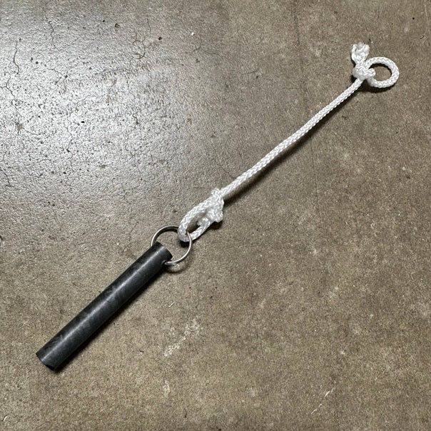 Replacement up-loc pin for Hobie EZ LOC rudders. Add the plastic Hobie lanyard, or just use some batten tie line to secure it to the EZ LOC rudder housing. Used on both the Hobie Wave and Hobie Getaway.
Compare to Hobie part 50314001