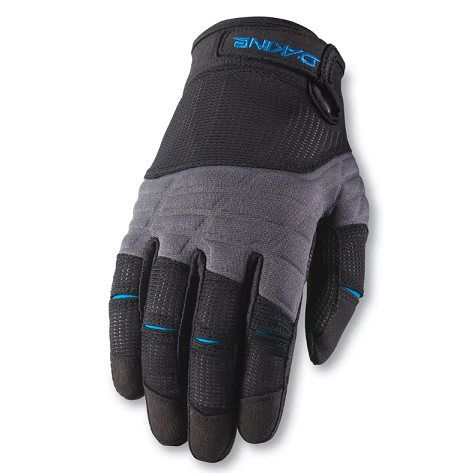 Dakine Full Finger Gloves
The Dakine Full Finger Sailing Gloves save your hands from the abuse of a full day on the water, pack a pair next time you head out. The compression molded neoprene and non slip palm material of the Full Finger Sailing Gloves keep your grip true. Breathable mesh construction gives you maximum comfort even on especially warm days. Also available in a fingerless version, this full-finger option gives you maximum protection for your hands