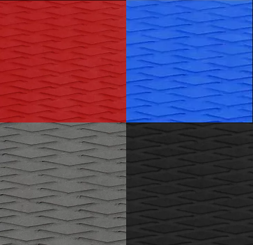 DAIMOND CUT EVA FOAM DECK/RAIL GRIP SHEET 40x62"
Peel and stick diamond cut EVA foam sheet for rail and deck grip on all Hobie, Nacra, Prindle catamarans, Surfboards, Paddleboards, Dingy, Keel boat traction.
Easy to install traction pads for Hobie rails and hulls. EVA foam does not absorb water, adds some padding as well. Sheets can be cut into strips for anywhere traction or padding is wanted or it can be used to cover the hull for padding grip and UV protection. Great for older boats as well