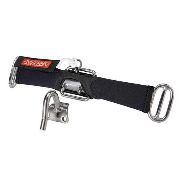 Magic Marine Quick Release Spreader Bar
The Magic Marine quick release spreader bar features a quick release sacrificial hook for safety and peace of mind while sailing. The hook can be detached with a simple pull of the quick release pin in an emergency situation. The hook can also be purchased separately, please see Item 34-1199.