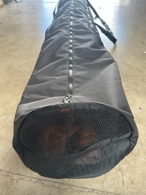 Murrays Deluxe Sail and Boom Bag - Will fit any Hobie sail, compatible with all Nacra and Prindle sails as well.  The Hobie 16 has the widest sail of any Hobie and at a width of 109″