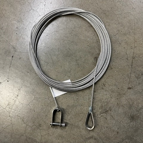 N6.0 Jib Halyard with Shackle
Murrays Part# 002-4683-50
Jib halyard with shackle for Nacra 6.0 is constructed to factory specifications.