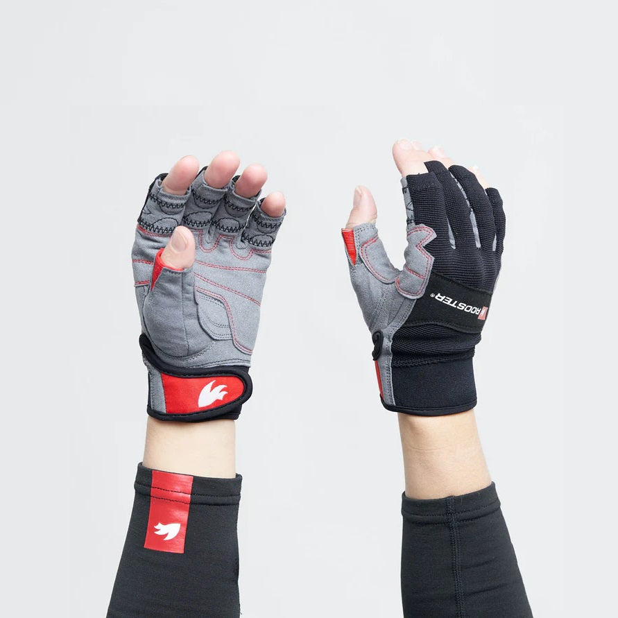 Rooster Dura Pro 5 gloves, short finger sailing gloves