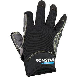 Ronstan Sticky 3-Finger Gloves
The Ronstan Sticky 3-Finger Gloves provide extra warmth and protection over half-finger gloves. Ronstan Sticky Race Gloves provide hand protection, a secure grip, and reduce fatigue by minimizing the physical effort required to hold rope. While keeping the thumb and pointer finger free for dexterity