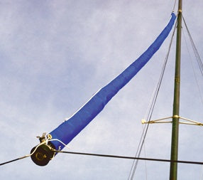 The Murrays Jib Snorkel will protect your roller furling jib from ultraviolet light and weather while on or off the boat.