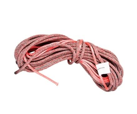 Nacra Tapered Mainsheet 1:12
Murrays Part# 56-50023
This mainsheet 1:12 (red), has a Dcup kmix basics, made by Alpha Ropes. The construction of the line is double braid, 12 strand coated, Dyneema® Sk78 core, 24 plait mix with a HT Polyester / Cordura cover. This all round line, is ready to splice of taper and excellent for sheets, halyards and control lines.
Mainsheet 1:12 is provide with a tapering and splittale. The advantage of the tapering; there is less resistance while trimming the mainsheet.