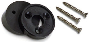 3-Hole Pad Kit
Murrays Part# 001-0110
This base kit is for Harken®, Hobie® or Murray 360 cleats without swivel base adapters. Kit includes one 3-hole base, one swivel base adapter (#25-3001), plus three #10 FHSMS (#19-1626). Ronstan swivel 360 cleats include swivel base adapters, so this kit is not necessary. Fits Hobie® or Prindle elliptical crossbar.