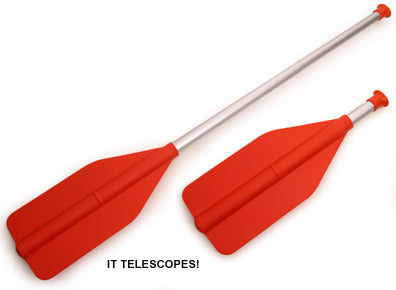 Telescoping Paddle 20" to 45"
Murrays Part# 001-1303
Compact paddle power made tough for years of hard use. The paddle has a T-Grip handle and extends from 20" to 45". The bright orange blade doubles as a signaling device. Paddles are required by law in many states for small boats and personal watercraft. Hobie Cat® uses item #3091 for this paddle.