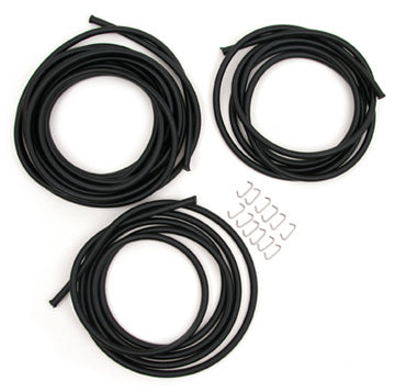 Shock Cord Tramp Lacing Kit H14/16/18
Murrays Part# 001-2241
Shock Cord Tramp Lacing Kit H14, 16, 18 is for the recreational sailor who is lacing a trampoline. Shock Cord is usually the better choice over line tramp lacing. Just "set it and forget it" because shock cord maintains the tension you set when lacing your tramp. Shock cord also reduces tramp and grommet wear because the load is spread over multiple grommets, especially when walking on the tramp. The latest technology shock cord used in our kits