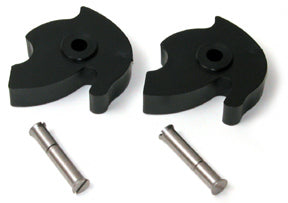 H17/18/20/21/Wave and Getaway
Rudder Cam Kit
Murrays Part# 001-3550
The Rudder Cam Kit: H17, H18, H20, H21, Wave, & Getaway are replacement rudder cams which help keep your Hobie’s rudder lock-down mechanism functioning properly. This kit includes sister screws to install the cams, making it easier to replace the cams. Purchase the complete kit if your boat has the stock flare pins; or you can purchase just the cams (#50-10480000 each) if your boat already has sister screws.