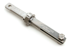 The Staymaster Turnbuckle - No more hit-and-miss wire tensioning! Shorten your diamond wires and use an adjustable tension mechanism to easily repeat tension settings