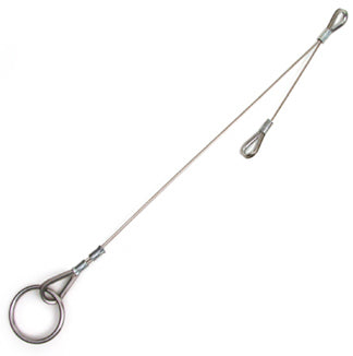 P16 Upper Forestay 1/8" Bare Wire
Murrays Part# 002-2234-00
Upper forestay for Prindle 16 is constructed of bare 1/8" wire to factory specifications.