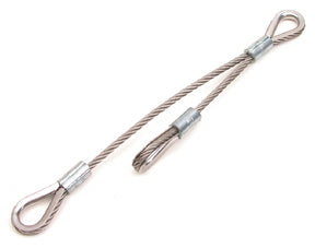 H16 Aussie Pigtail Assy
Replacement 5/32" pigtail for Aussie jib halyard kit for Hobie® 16 (#01-3302)