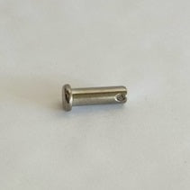 Stainless steel clevis pin. Measurement is 1/4" diameter x 5/8" grip length. Hobie part number 8020361, 8020381 and 8020380.