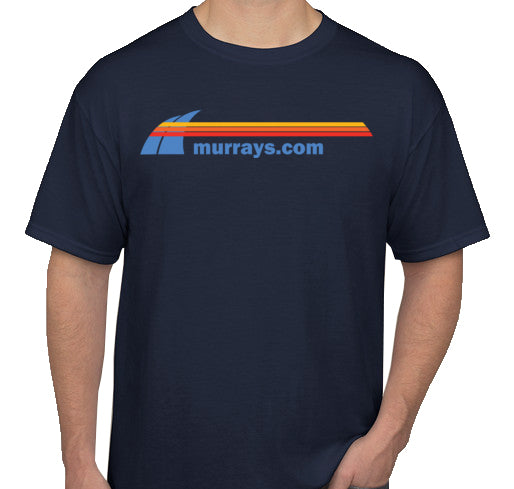 Murray's Retro Tee
Show off your Murrays pride with this Retro Murrays cotton T-Shirt. We brought this design back from the archives to enjoy for every generation. These shirts are super comfy cotton blend and a must-have for any regatta. Don't be caught without one!