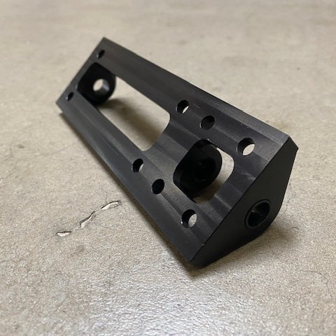 The Murrays Hobie 16 one piece rudder gudgeon is not cast but machined and then anodized for superior strength and longevity.
Compare to Hobie 50102011