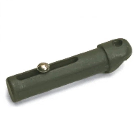 Tiller Crossbar Adjustable Cap Kit
Murrays Part# 50-60400011M
Murrays Tiller Crossbar Adjustable Cap Kit installs in the end of the Hobie tiller crossbar and allows you to adjust the width of the crossbar which controls the angel of the rudders.
Hobie discontinued this part and this is a Murrays Replacement part that we have made here in California.
Applications: H14, H16, H17, H18, Hobie 18 SX tiller x-bar
Tiller Crossbar Adjuster: 1