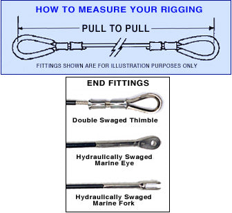 Nacra Inter 17 Bridle 1/8" Black Wire
Murrays Part# 002-5214-12