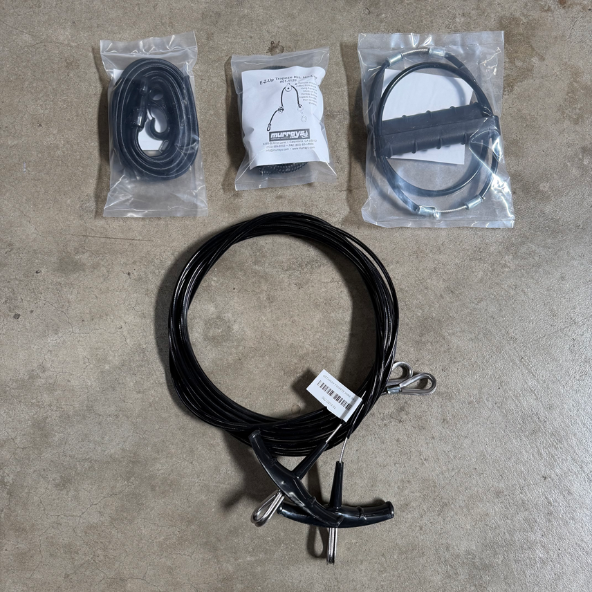 Hobie Getaway trapeze kit - trapeze wires, handles, adjustment kit and shock cord