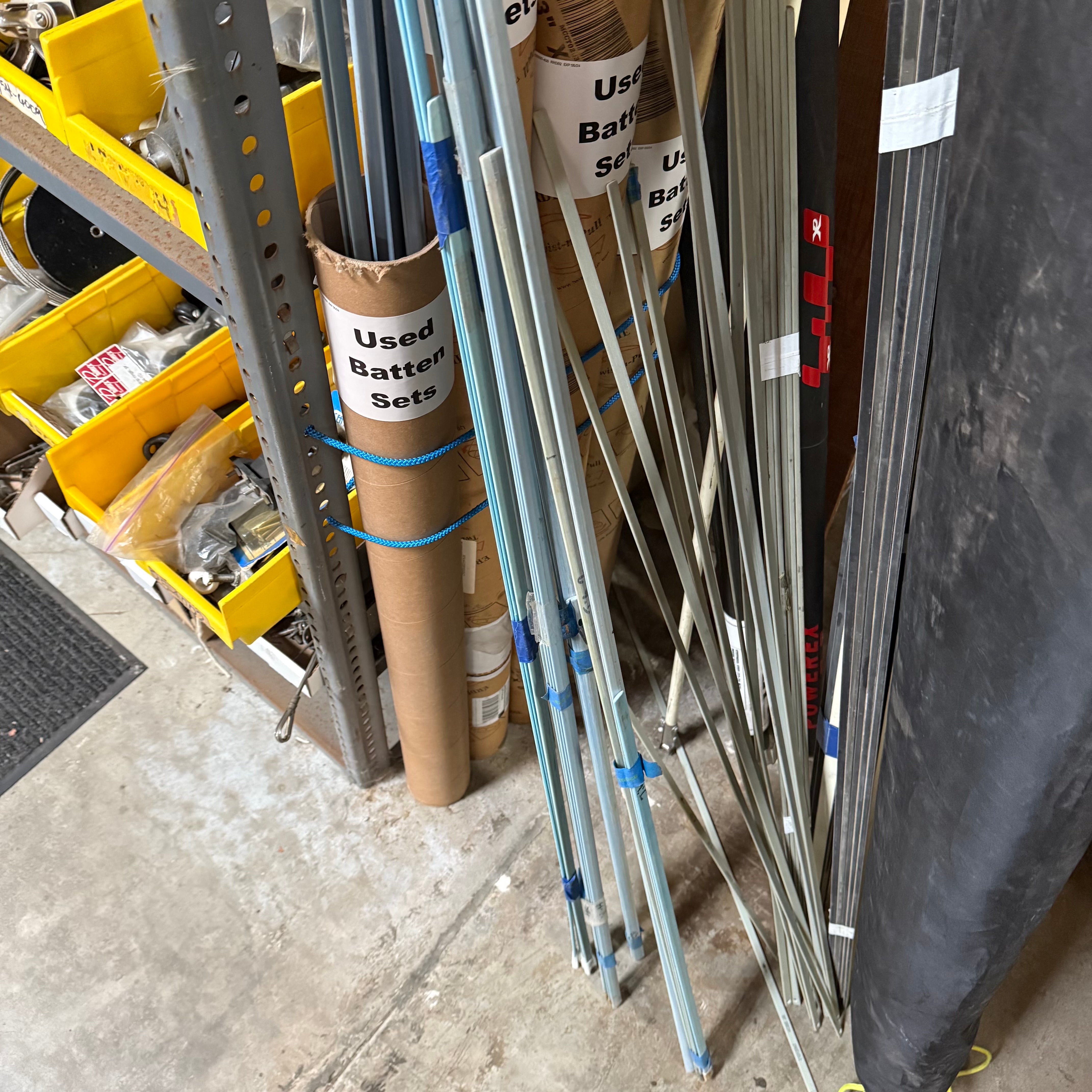 H-16 JIB FIBERGLASS BATTEN SET-USED