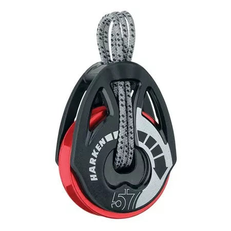 Harken 57mm T2™ Soft-Attach Ratchamatic® Block-Red Sheave

Murrays Part# 28-2160red

Harken Block 57mm T2 Soft-Attach Ratchet Block for catamarans, this tie-on block eliminates the need for shackles, posts, swivels, etc. It is ultra-lightweight and sized like a bullet-block.