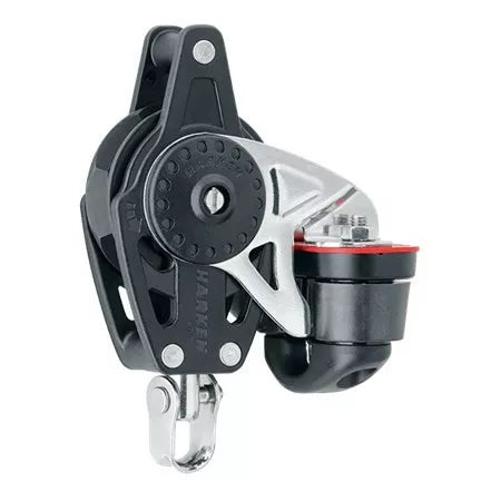 Harken 40mm Ratchet Block-Swivel, Becket, Cam Cleat

Murrays Part# 28-2611





​Carbo Ratchets allow sailors to hand-hold loaded lines and offer balance between holding power and controlled easing.