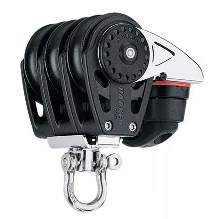 Harken 40mm Triple Block-Swivel, Cam Cleat

Murrays Part# 28-2647



Low-friction Carbo Air blocks are lightweight, strong, reliable—and affordable. Companions to our popular Harken Big Boat blocks, these small, compact blocks have very high working loads for safe, easy trimming.