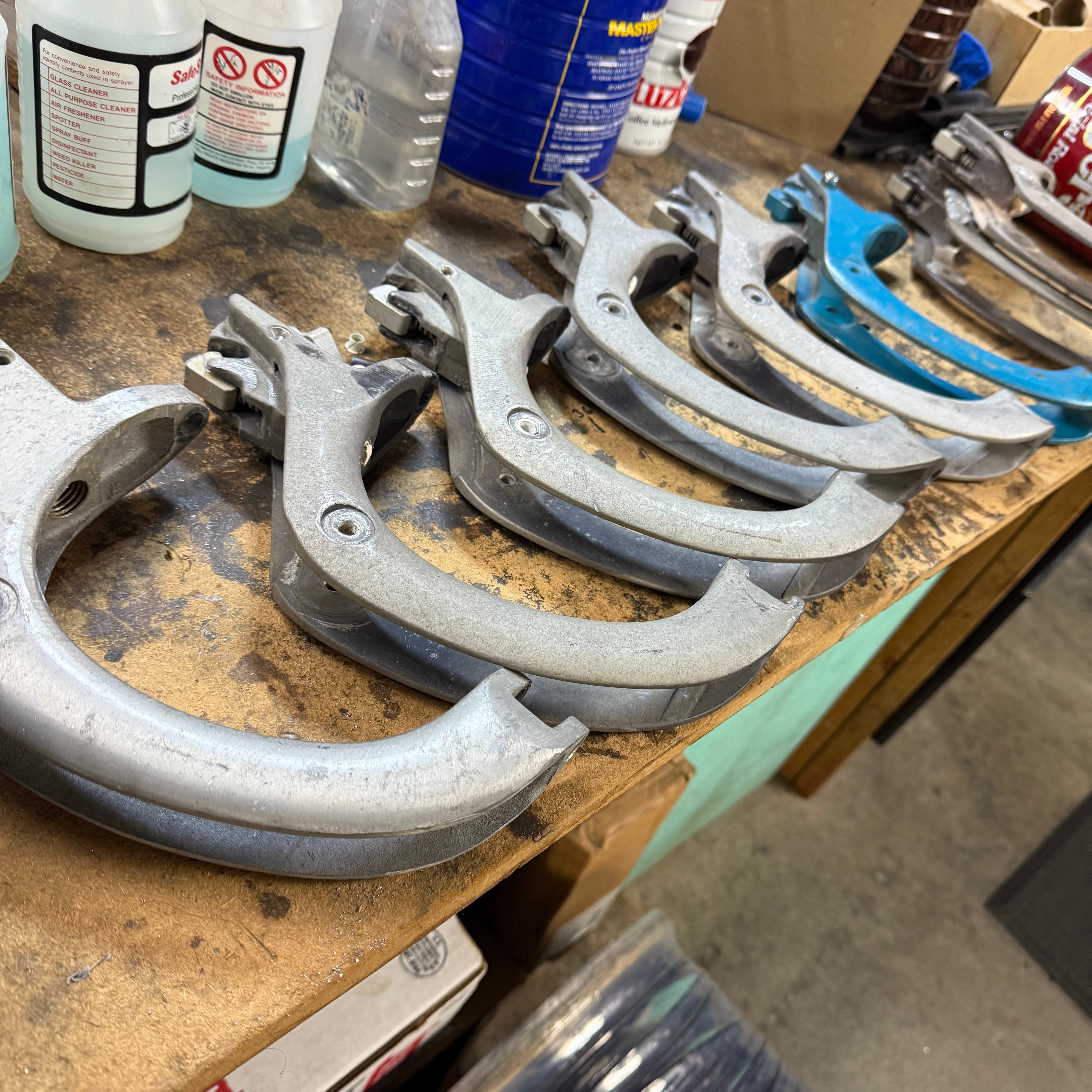 H-18 LOWER RUDDER CASTING-USED