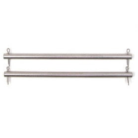 Rudder Pin Nacra, Prindle and H21 Stainless Steel

Murrays Part# 001-5273

Long-wearing, weight-saving, hollow stainless rudder pins with strong, .065" wall provide reduced wear and the best long-term fit. These rudder pins measure 3/8" x 10-1/4" end-to-end with a hole at each end. They will fit Nacra, Prindle and Hobie® 21. Cotter pins are included. These pins are a replacement for Hobie® factory item #40880011 (sold individually).

Sold in pairs