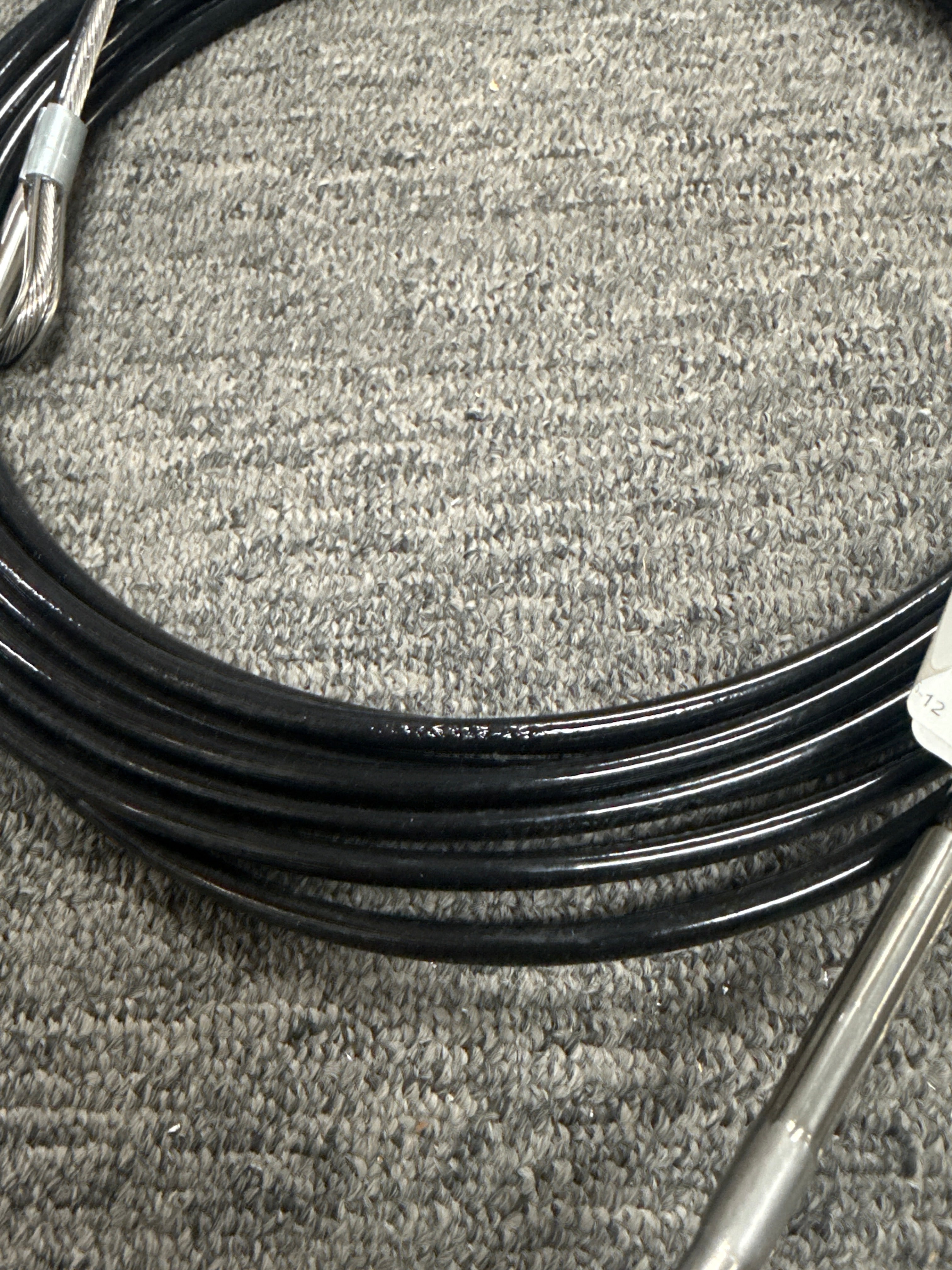 N-6.0NA FORESTAY 5/32" BLACK WIRE Blem