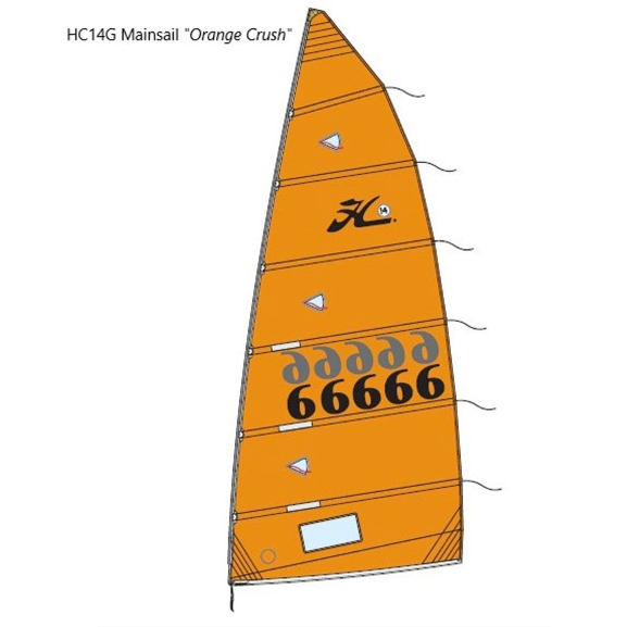 Hobie 14 Mainsail - Orange Crush



2026 Hobie factory sail for the Hobie 14.

Hobie part number 407914

Sail Includes:

Hobie Flying H logo

Hobie 14 class decal

Sail numbers

Batten pocket protectors

Sail bag

Sail windows

Airflow wind indicators

*Does not include battens