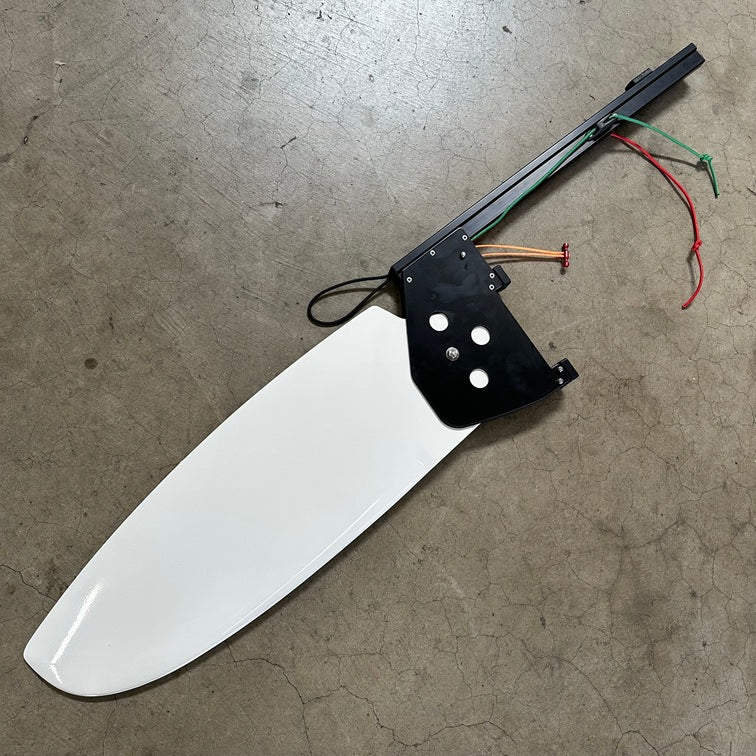 NEW O'Pen Skiff Rudder Assembly

Murrays PN 65-31784

O'Pen OEM part #31784


The NEW O'Pen Skiff Rudder Assembly for the O'Pen Skiff. The O'pen Skiff is formerly known as the O'Pen Bic. The NEW rudder assembly which was released in the August of 2025 has been redesigned to break less tiller end plugs and last longer. You can spot the difference in the rudder housing as it sits against the transom of the boat. The new version has a smaller gap between the rudder housing and the transom. It also feathers a l