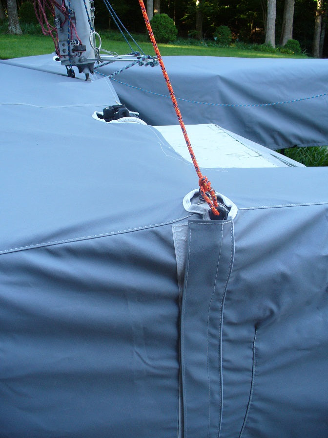 Catamaran Boat Yard Cover