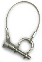 Replace a 3/16" bow shackle with this quick-release version to add convenience. Can be used on 2-1/4" blocks. Compare to Hobie Cat® #3062.