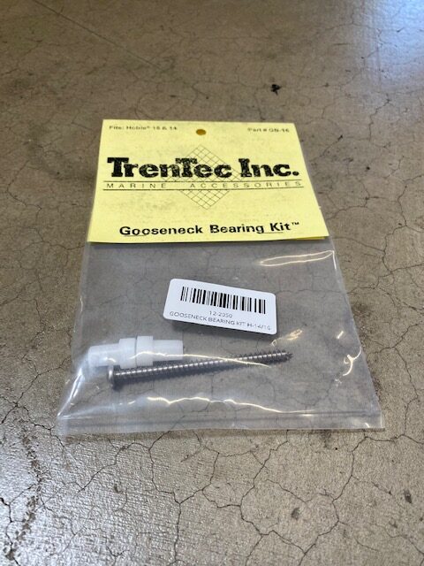 Hobie 16 gooseneck bearing kit. Tren Tec.  Murrays Marine. Hobie Cat part number #1511