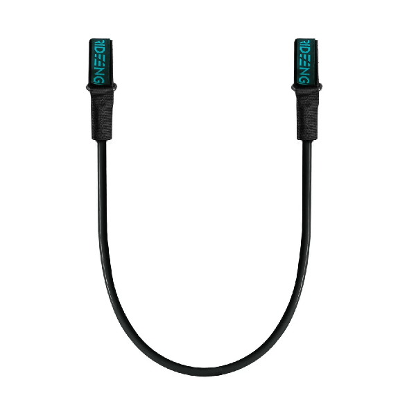 The Ridengine Wing Harness line is compatible with all wings and the length can be adjusted by moving the knots in the internal line located on the backside of the loops.
This harness line works on all wing handle configurations. The webbing loops on the wing harness line are great for booms and handles because they hold the harness line in place and disperse the load so that they do not damage the grip on your handles.