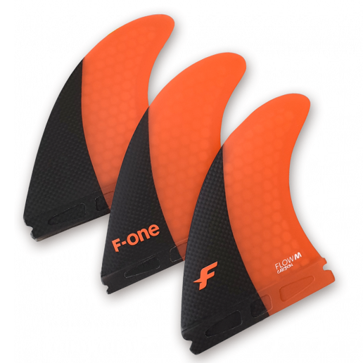 Flowfin F-ONE CARBON FLOW FIN SET-M – Murrays Sports