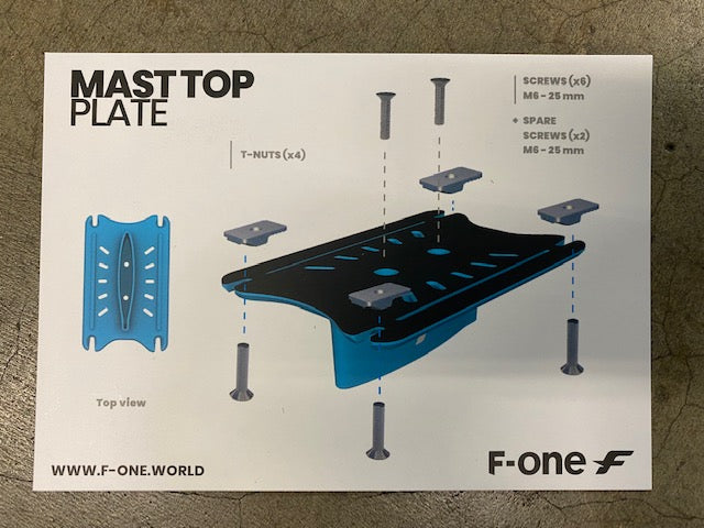 F-One Mast Top Plate